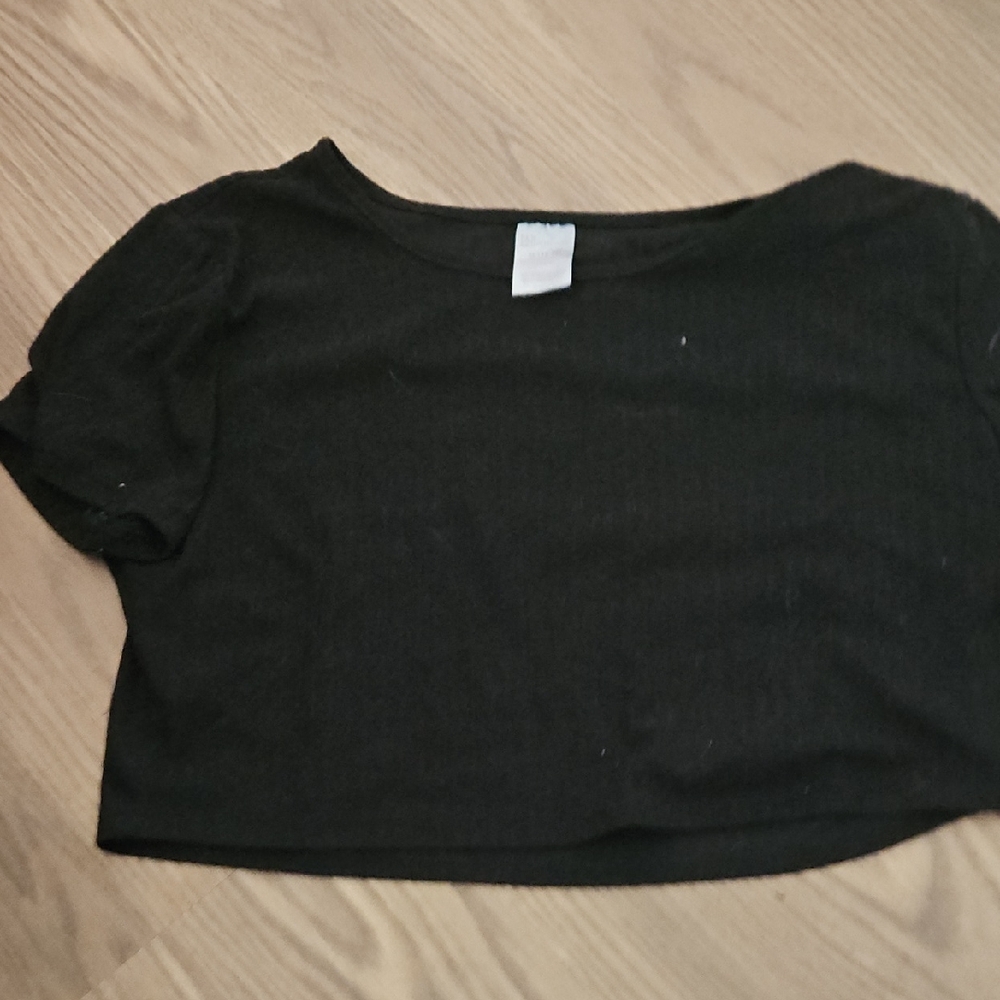 No Boundaries Black Crop Top